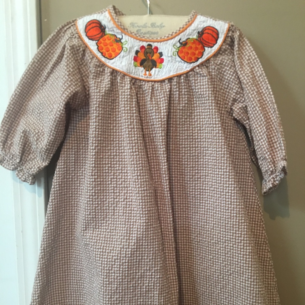 Little girls fall dress-3T
